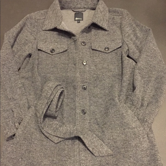 Reitmans Jackets & Blazers - Reitmans Sz Sm Grey Shacket EUC